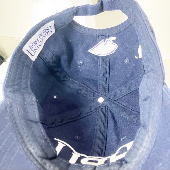 High Point University Panthers Three Bar Adult Adjustable Strap Back Hat Cap - Picture 4 of 4